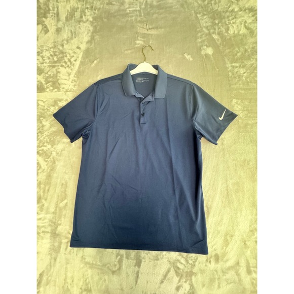 Nike Other - Nike Golf Dri Fit Polo Shirt Mens Large Standard‎ Fit Blue
